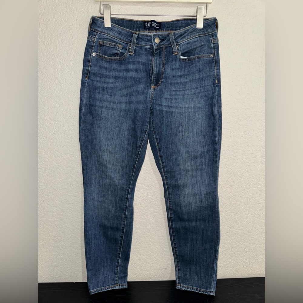 GAP Women's Curvy True Skinny Blue Jeans